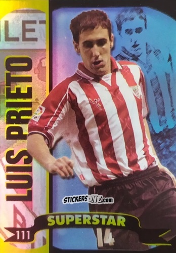Sticker Prieto - Top Liga 2004-2005 n. 111 - Mundicromo