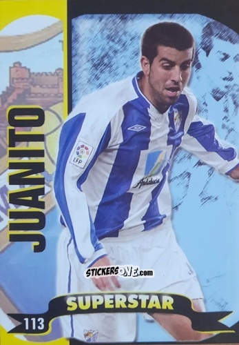 Figurina Juanito - Top Liga 2004-2005 n. 113 - Mundicromo