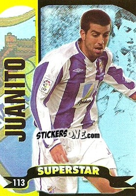 Cromo Juanito - Top Liga 2004-2005 - Mundicromo