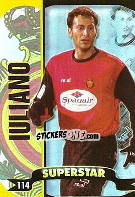 Sticker Iuliano - Top Liga 2004-2005 n. 114b - Mundicromo
