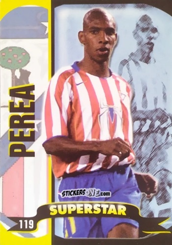 Sticker Perea - Top Liga 2004-2005 n. 119 - Mundicromo