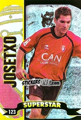 Sticker Josetxo - Top Liga 2004-2005 n. 123b - Mundicromo