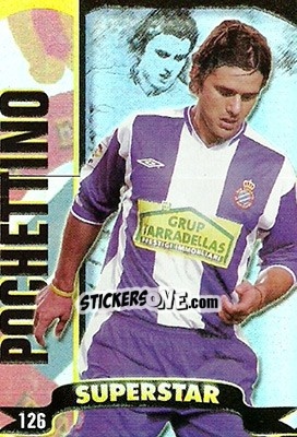 Sticker Pochettino - Top Liga 2004-2005 n. 126b - Mundicromo