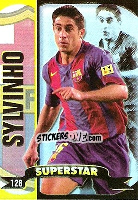 Sticker Sylvinho - Top Liga 2004-2005 n. 128b - Mundicromo