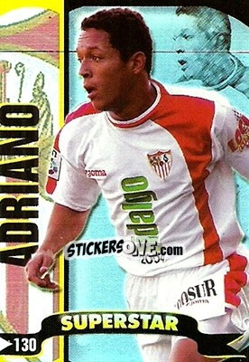 Sticker Adriano Correia - Top Liga 2004-2005 n. 130b - Mundicromo