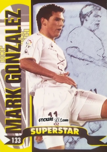Cromo Mark Gonzalez - Top Liga 2004-2005 n. 133 - Mundicromo