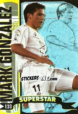 Cromo Mark Gonzalez - Top Liga 2004-2005 - Mundicromo