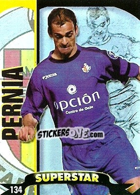 Figurina Pernia - Top Liga 2004-2005 - Mundicromo