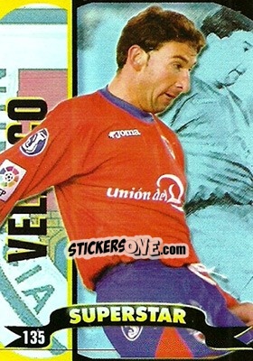 Figurina Velasco - Top Liga 2004-2005 - Mundicromo