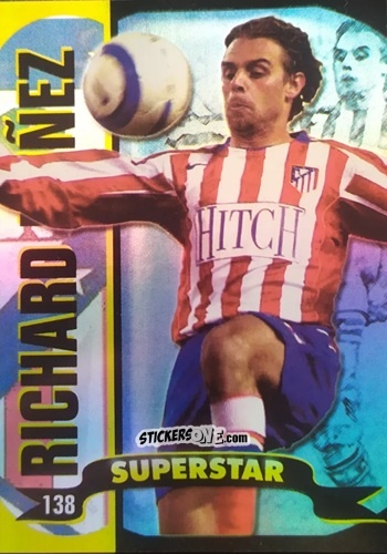 Sticker Nunez - Top Liga 2004-2005 n. 138 - Mundicromo