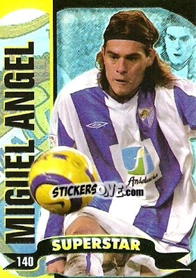 Cromo Miguel Angel - Top Liga 2004-2005 n. 140b - Mundicromo