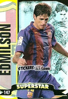 Sticker Edmilson - Top Liga 2004-2005 n. 147b - Mundicromo