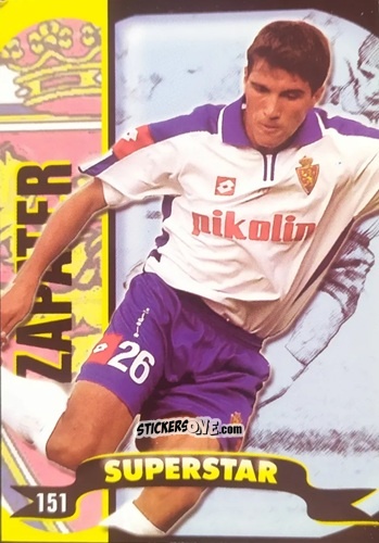 Figurina Zapater - Top Liga 2004-2005 n. 151 - Mundicromo