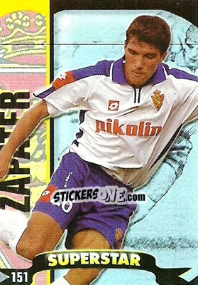 Sticker Zapater - Top Liga 2004-2005 - Mundicromo