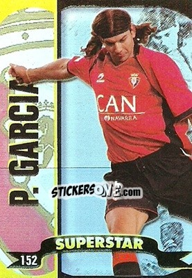 Figurina Garcia - Top Liga 2004-2005 - Mundicromo
