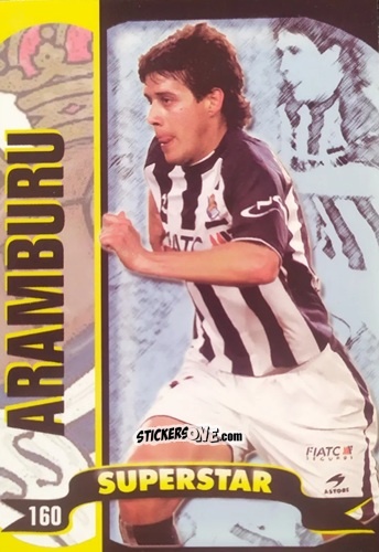 Sticker Aranburu - Top Liga 2004-2005 n. 160 - Mundicromo