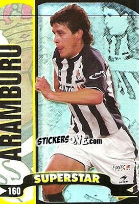 Sticker Aramburu - Top Liga 2004-2005 n. 160b - Mundicromo