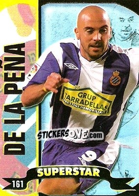 Sticker De La Pena - Top Liga 2004-2005 n. 161b - Mundicromo