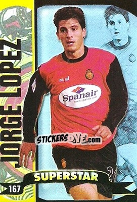 Sticker Jorge Lopez - Top Liga 2004-2005 n. 167b - Mundicromo