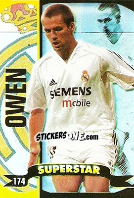 Figurina Owen - Top Liga 2004-2005 - Mundicromo