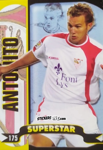 Figurina Antonito - Top Liga 2004-2005 n. 175 - Mundicromo