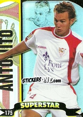 Sticker Antonito - Top Liga 2004-2005 - Mundicromo