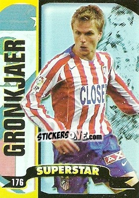 Sticker Gronkjaer - Top Liga 2004-2005 - Mundicromo
