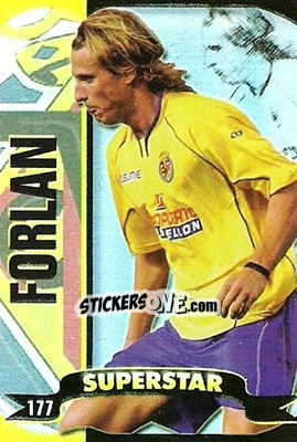 Sticker Forlan - Top Liga 2004-2005 n. 177b - Mundicromo
