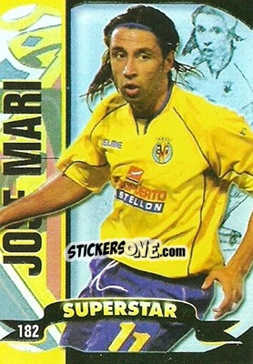 Sticker Jose Mari - Top Liga 2004-2005 n. 182b - Mundicromo