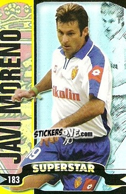 Cromo Javi Moreno - Top Liga 2004-2005 - Mundicromo