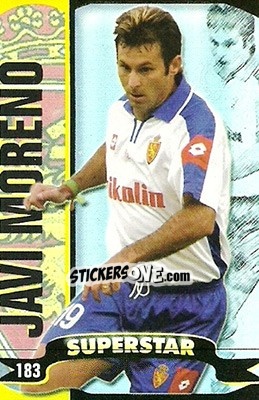 Sticker Javi Moreno - Top Liga 2004-2005 n. 183b - Mundicromo