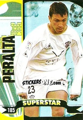 Sticker Peralta - Top Liga 2004-2005 n. 185b - Mundicromo