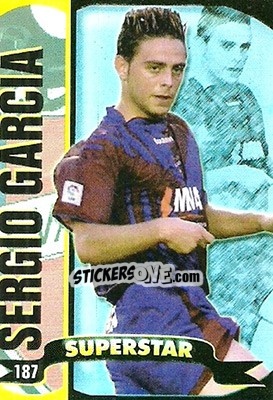 Sticker Sergio Garcia - Top Liga 2004-2005 n. 187b - Mundicromo