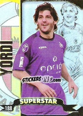 Sticker Yordi - Top Liga 2004-2005 n. 188b - Mundicromo