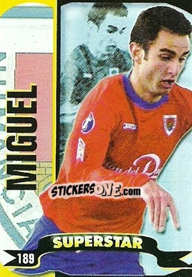 Sticker Miguel - Top Liga 2004-2005 n. 189b - Mundicromo
