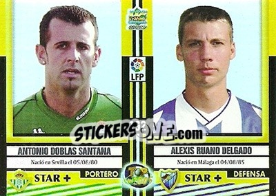 Sticker Doblas / Ruano / Ramis / Gracia - Top Liga 2004-2005 - Mundicromo