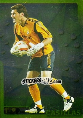Sticker Casillas - Top Liga 2005-2006 n. 2b - Mundicromo