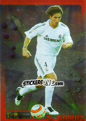 Sticker Sergio Ramos - Top Liga 2005-2006 n. 38b - Mundicromo