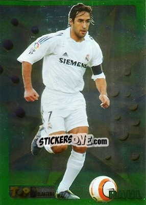 Sticker Raul - Top Liga 2005-2006 - Mundicromo