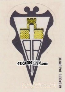 Sticker Escudo Albacete Balompie - Liga Spagnola 1992-1993 - Panini