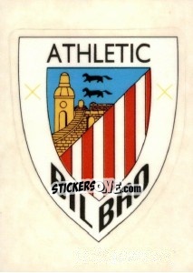 Sticker Escudo Athletic Club de Bilbao - Liga Spagnola 1992-1993 - Panini