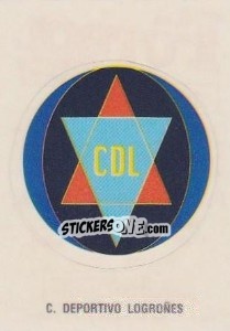 Sticker Escudo C. Deportivo Logroñes - Liga Spagnola 1992-1993 - Panini
