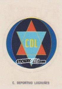 Sticker Escudo C. Deportivo Logroñes - Liga Spagnola 1992-1993 n. 19 - Panini