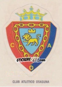 Sticker Escudo Club Atletico Osasuna - Liga Spagnola 1992-1993 - Panini