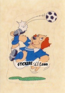 Figurina Mascota Real Oviedo S.A.D. - Liga Spagnola 1992-1993 - Panini