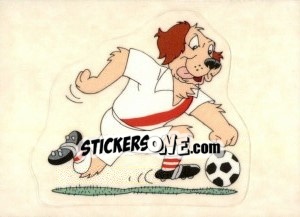 Sticker Mascota A.D. Rayo Vallecano - Liga Spagnola 1992-1993 - Panini