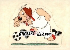 Sticker Mascota Sevilla Futbol Club - Liga Spagnola 1992-1993 - Panini