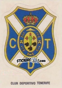 Sticker Escudo Club Deportivo Tenerife - Liga Spagnola 1992-1993 n. 35 - Panini