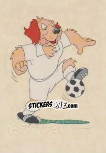 Sticker Mascota Valencia Club de Futbol - Liga Spagnola 1992-1993 - Panini