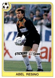 Figurina Abel Resino - Liga Spagnola 1992-1993 - Panini